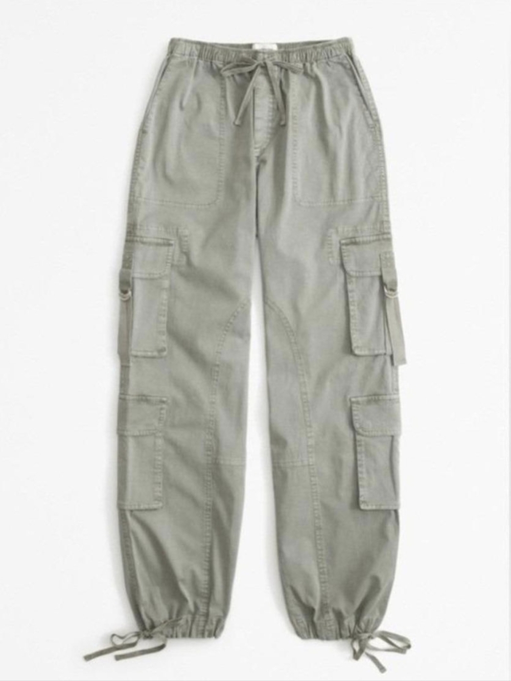 Abercrombie & Fitch High Rise Baggy Cargo Pants